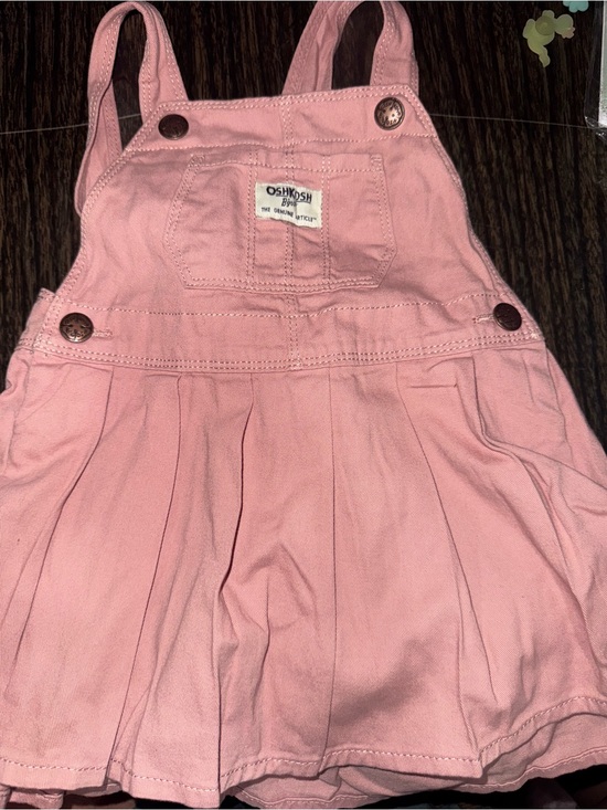 OshKosh B'gosh Other - OshKosh B'gosh Pink Toddler Overall Dress